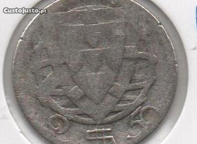 2.50 Escudos 1940 - bc prata