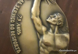 Medalha do Leixões Sport Clube 75 anos 1982