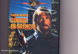 dvd Código de Silêncio com Chuck Norris - novo e selado
