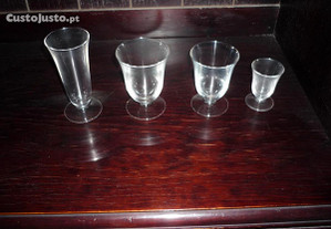 copos de cristal RCR a partir de 2 euro cada