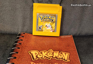 Pokemon Yellow + Trainer's Guide Gameboy eraRetro