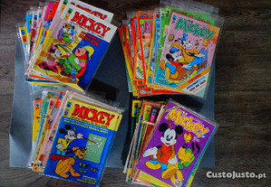 Livros Banda Desenha Disney - Mickey - Abril