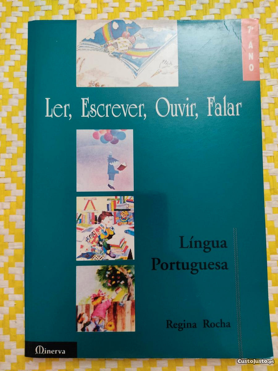 LER ESCREVER OUVIR CONTAR - Língua Portuguesa Livro escolar 7º Ano 1995