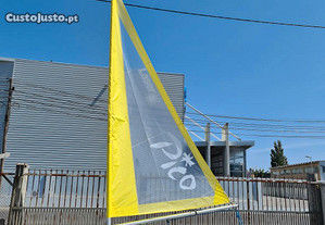 Barco à vela Laser Pico Sport+carrinho praia+capa