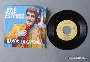Disco vinil single - José Estebes - Bamos Lá Camba
