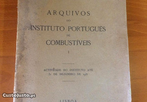 Arquivos Instituto Português Combustíveis - 1936