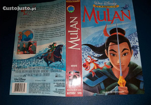 VHS Mulan-Clássicos Walt Disney