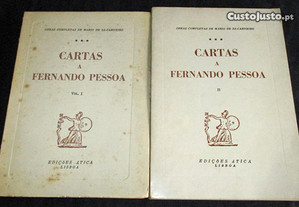 Livro Cartas a Fernando Pessoa Mário Sá-Carneiro