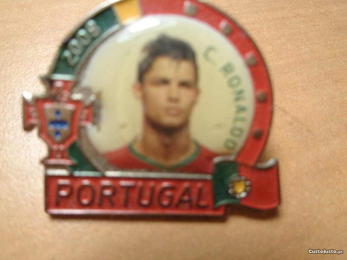 Pin Cristiano Ronaldo Jogador Seleção Portugal