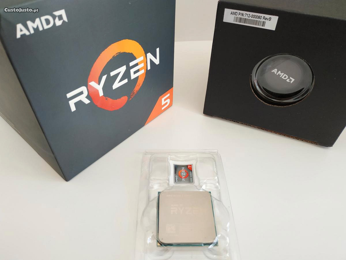 Processador AMD Ryzen 5 2600X (Socket AM4 - Hexa-Core - 3.6 GHz) + Cooler Stock