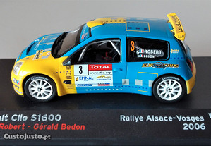 Miniatura 1:43 Renault Clio S1600 Rallye Alsace 2006 *