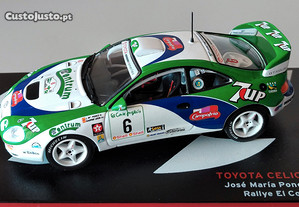 Miniatura 1:43 Toyota Celica GT-Four Rallye El Corte Inglês 1996 *