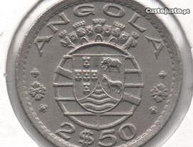 Angola - 2.50 Escudos 1953 - soberba - rara