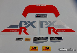 Honda PXR 50 AB05 1986 1987 autocolantes stickers