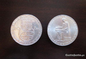 Moeda Prata 20 Escudos - 1953 - Renovação Financeira