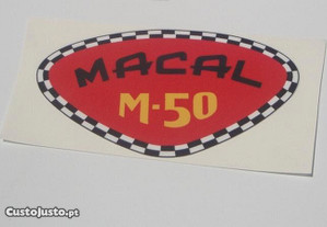 Autocolantes Macal M50 M70 emblemas VER FOTOS
