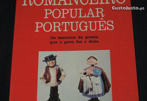 Livro Romanceiro Popular Português 1984