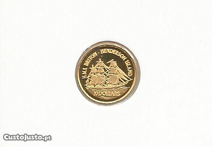 Espadim - Moeda de 10 Dolares de 1999 - Ouro