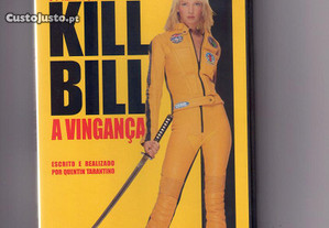 dvd Kill Bill a vingança escrito e realizado por Quentin Tarantino vol 1