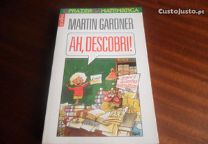 "Ah, Descobri!" de Martin Gardner - 1ª Edição de 1990