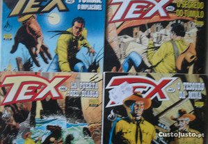 TEX 442 443 446 447 Bonelli Comics Editora Mythos BD Banda Desenhada Western