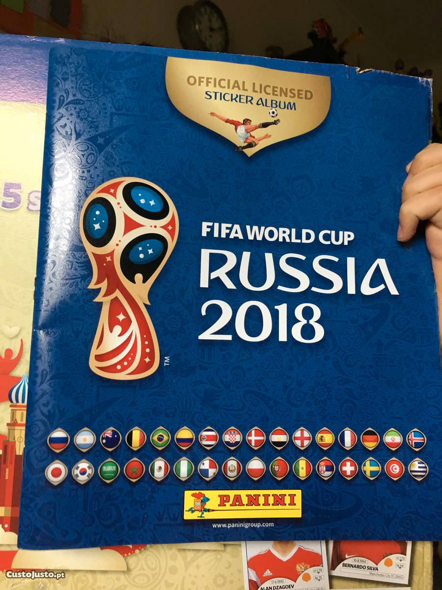 Caderneta Fifa world cup RUSSIA 2018