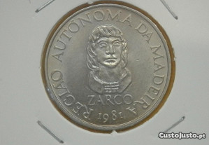 372-Comem: 25 escudos 1981 R.A.M. cuni, por 0,75