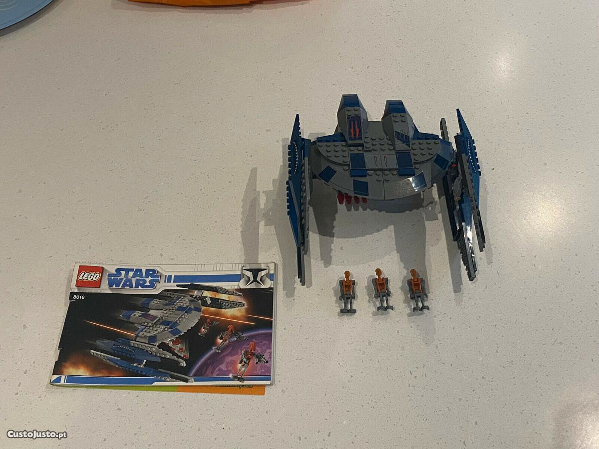 Lego Set - 8016 - Star Wars The Clone Wars - Hyena Droid Bomber - 2009