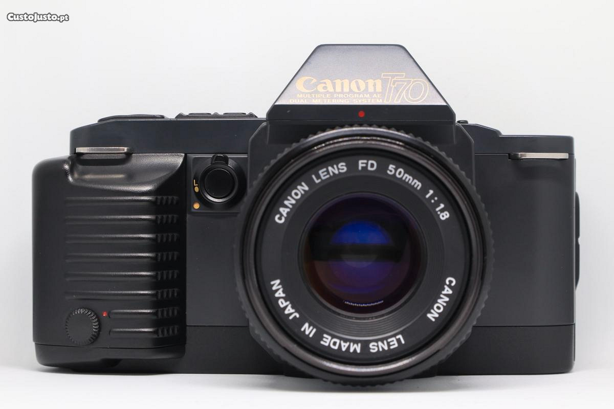Canon T70 + Canon FD 50mm 1.8 (conjunto vintage)