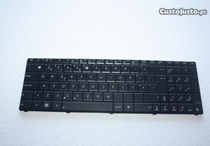 teclado novo Asus A53T, A53U, K53, BK53U, X53U, K7