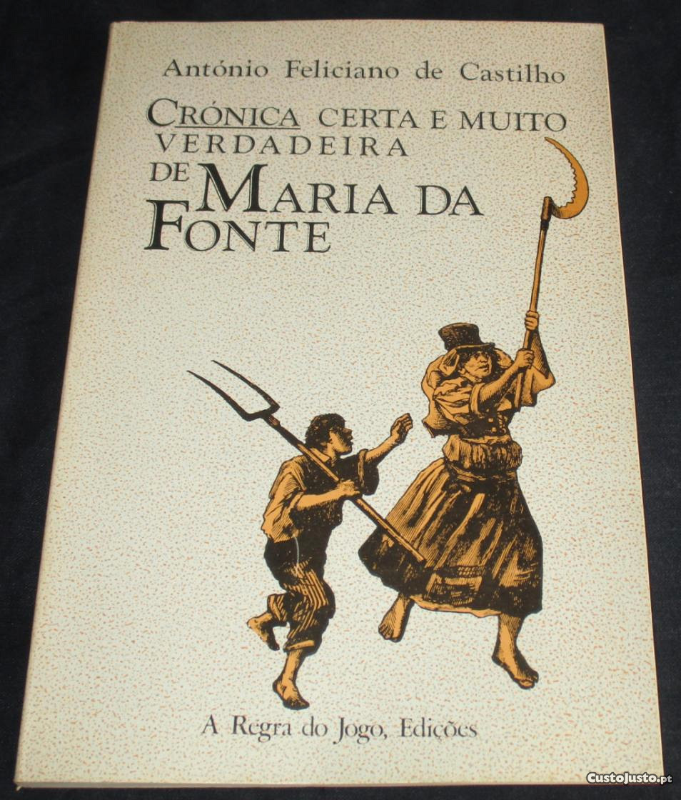Livro Crónica Certa E Verdadeira De Maria Da Fonte, Livros, à venda, Lisboa