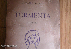 Tormenta, Sonetos por Naríade Galvão. 1953 Autogra