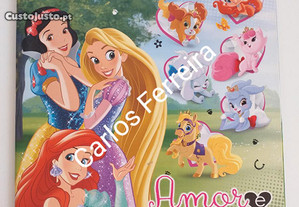 Caderneta Completa Disney Princesas - Palace Pets