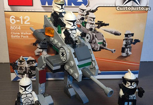 Lego set - 8014 - Star Wars The Clone Wars - Clone Walker Battle Pack - 2009