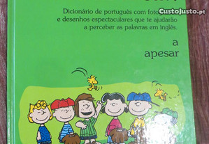 LIvro infantil O Dicionário Ilustrado de Charlie Brown - Para começar a aprender Inglês