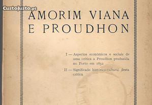 Victor de Sá. Amorim Viana e Proudhon.