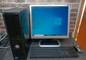 Dell Optiplex 760 + monitor hp 19p