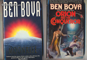 Livros de Ficção Científica Ben Bova, Pohl, e outro