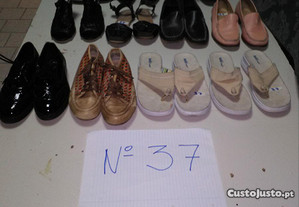 Botas, sapatos e sapatilhas nº 37