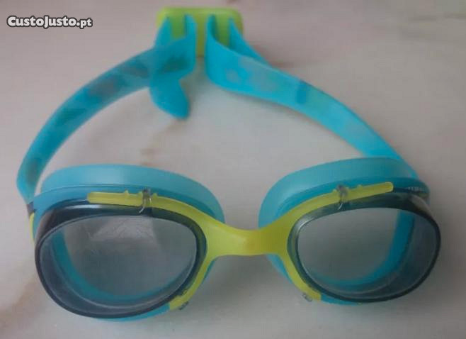 Óculos natação criança marca Nabaiji como novos