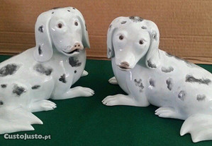 PAR de Cães Spaniel em porcelana da VISTA ALEGRE