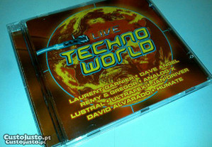 Live Techno World - Música Tecno CD Raro