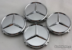 Centros Jantes Emblema Mercedes 75mm