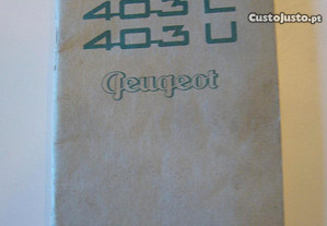 Manual Peugeot 403