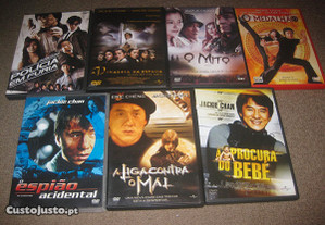 7 Filmes em DVD com Jackie Chan