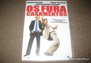 DVD "Os Fura Casamentos" com Owen Wilson