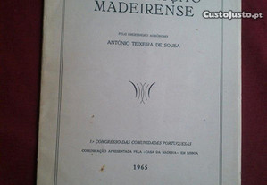 António Teixeira de Sousa-A Emigração Madeirense-1965