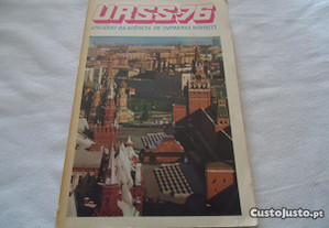 Livro U.R.S.S-76 Anuário da ajência de Imprensa Nóvosti