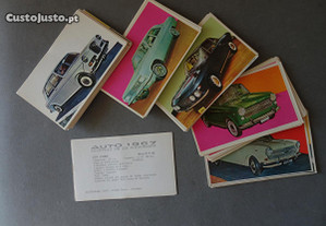 Cromos da caderneta Auto 1967 - IBIS