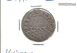 Espadim - Moeda de 4 Vintens de 1656 a 1667 - D. Afonso VI
